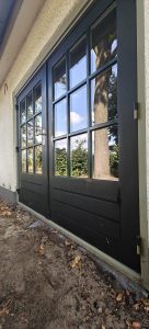 foto na reiniging terrasdeuren